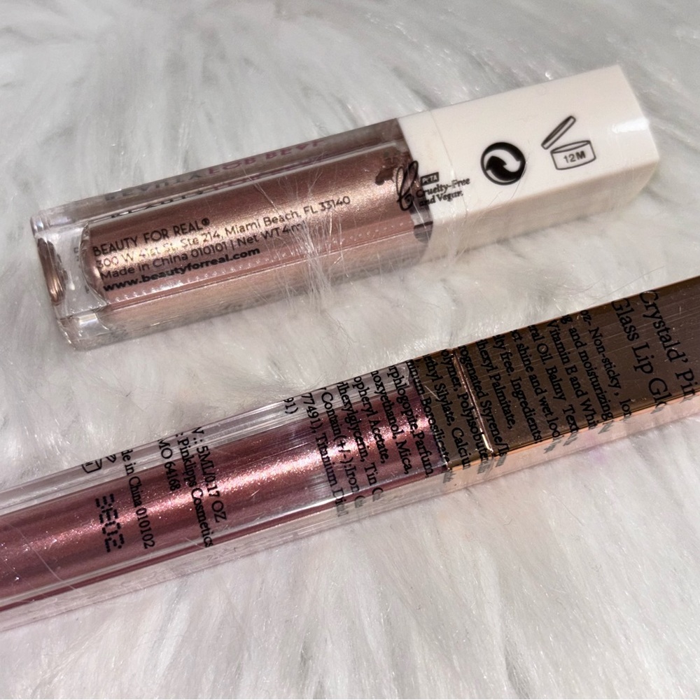 💝New lipgloss & liquid eyeshadow💝Beauty For Real eyeshadow & Pinklipps gloss - Picture 5 of 6